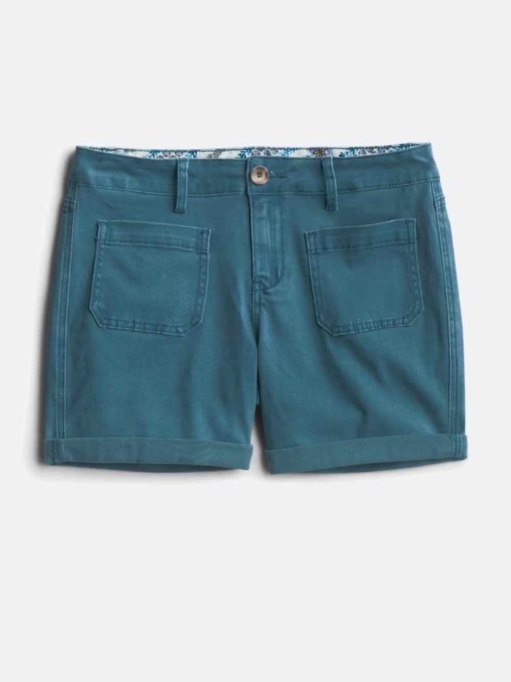 One5One Veda Cuffed Patch Picket Short.  Sz 8/29.